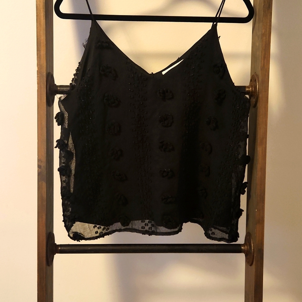Textured tank top
